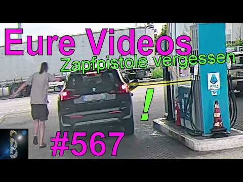 Eure Videos #567 - Dashcam - Bus offroad - Mit Anhänger rasen - LKW drängelt - Zapfpistole vergessen