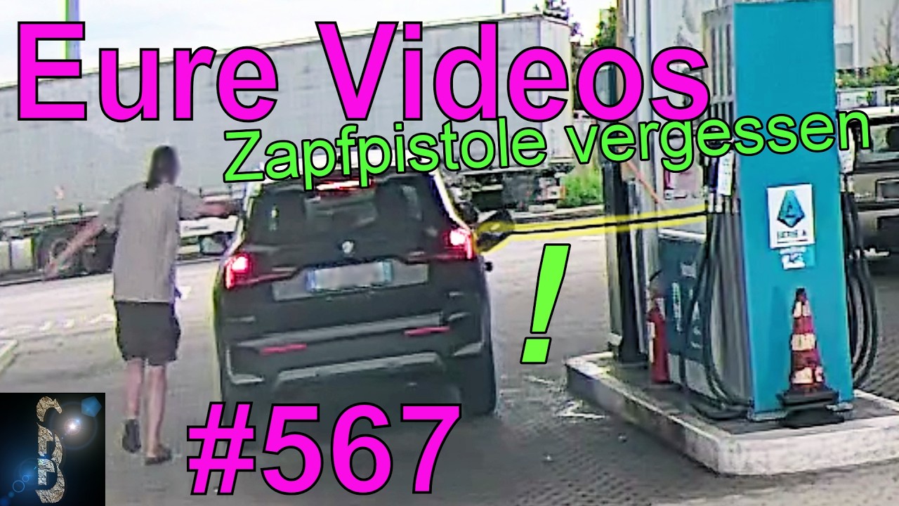 Eure Videos #567 - Dashcam - Bus offroad - Mit Anhänger rasen - LKW drängelt - Zapfpistole vergessen