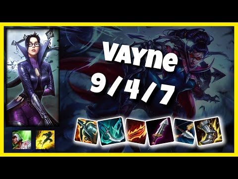 Vayne vs Kai'Sa OCE Challenger BOT (9/4/7) - v11.5