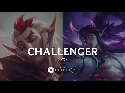 KR Challenger match 477: Super Rakan vs Super Thresh