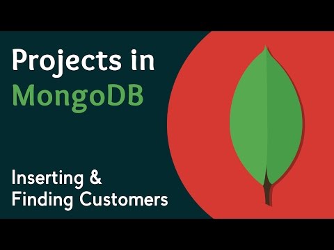 How to do Inserting \u0026 Finding Customers in MongoDB | MongoDB Tutorials | Projects in MongoDB