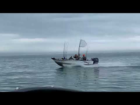 The “Little White Lund” running wide open with the old Yamaha. May 22, 2020