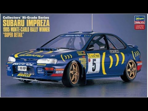 Unboxing - Hasegawa 1/24 Subaru Impreza "Super Detail" 1995 Monte-Carlo Rally Winner