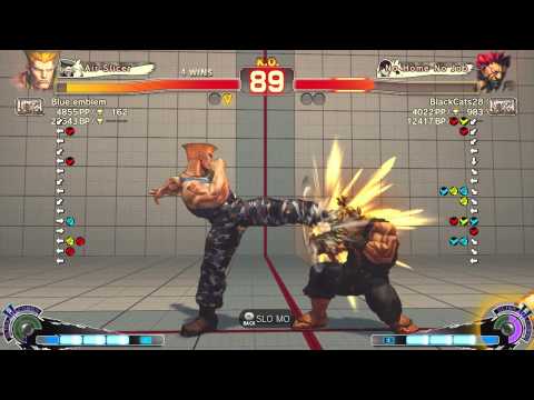 ACE (Guile) vs BlackCats28 (Gouki) - USF4 *60fps/1080p*