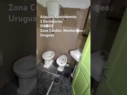 Referencia : 7563584 / Alquiler Apartamento de 2 Dormitorios en Cordón / #Cordón #Montevide# Uruguay