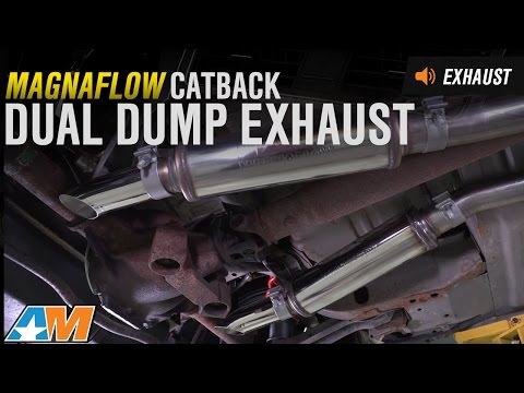 1986-2004 Mustang V8 Magnaflow Cat-Back Dual Dump Exhaust Sound Clip & Install