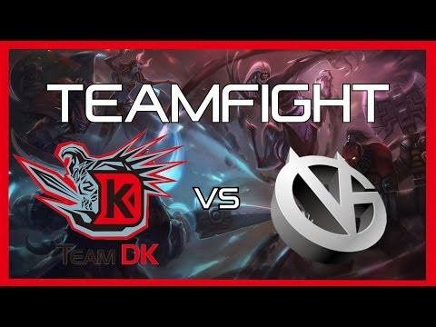 DK vs VG GG teamfight @ The Summit