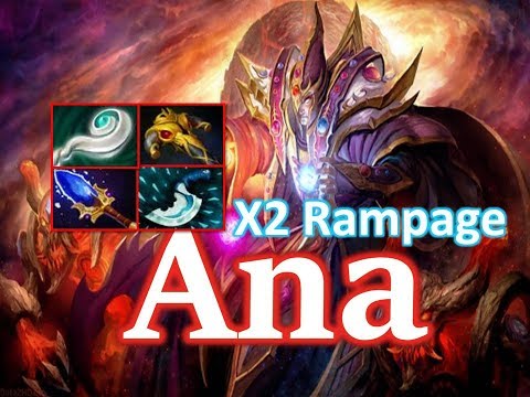 1Game 2Rampage Dota 2 Heros Invoker By OG-ana Gameplay Highlights