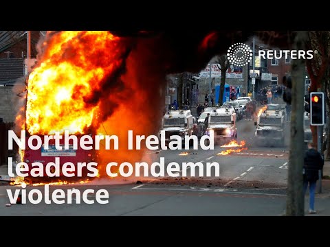 Northern Ireland leaders condemn violence