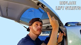 Easily Replace Hatch Liftgate Struts. Quick & Easy DIY!