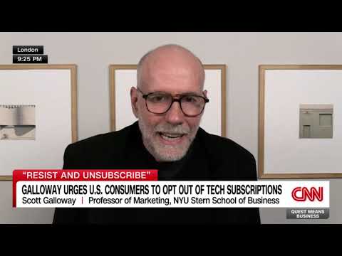 NYU professor Scott Galloway explains his "resist and unsubscribe" campaign