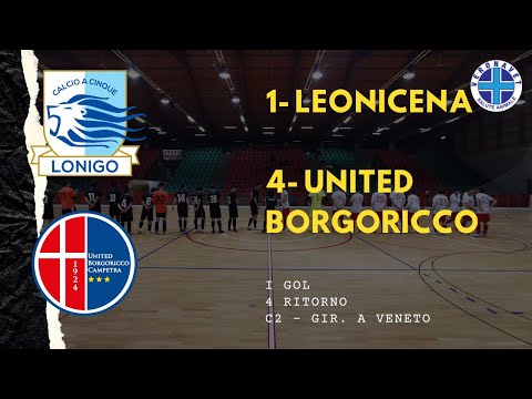 3/2/23 LEONICENA 1-4 UNITED BC HIGHLIGHTS 4' RITORNO FUTSAL VENETO C2