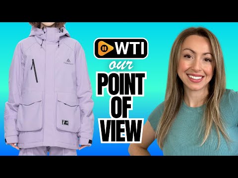 Ski Jacket Snowboard Coat Snow Winter Waterproof Insulated Windproof Baggy Warm Hooded Jacket for Men Women Small Light Purple - WTI product video review
