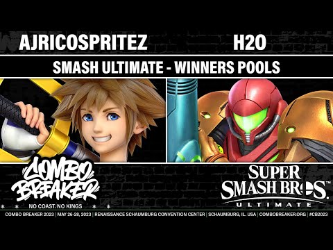 COMBO BREAKER 2023 WINNERS POOLS - AJRicoSpritez (Sora) vs H2O (Samus) - Smash Ultimate