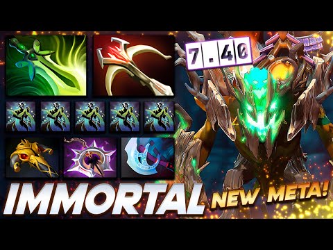 [7.40] Treant Protector - NEW META - Dota 2 Pro Gameplay [Watch & Learn]