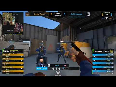 CS:GO | EG vs Swole Patrol | ESL Pro League Season 11 | #tarik • #DemonFas