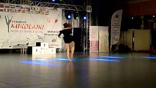 WINNER SOLO MODERN  DANCE.JULIA MARCELL SONG. WORLDCHAMPIONSHIP 2011 MIKOLAJKI.Julie Pecquet