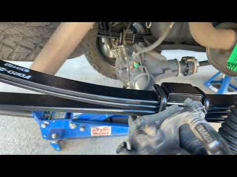 Next Gen Ranger with a Parabolic Springs and EFS 2.5 Shocks