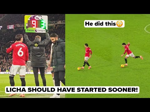 Lisandro Martínez Cameo vs West Ham was Strong 💪  Late Performance 🔥