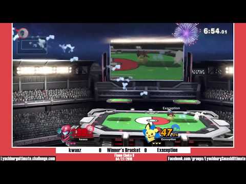 Flame Choke 8 - kwanz (Samus, PT) vs. Exsception (Pichu) - WR2 - Ult Singles (4/27/19)