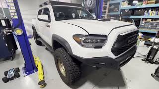 Full Detail How to Reseal a Front Timing Chain Cover on 2017 Toyota Tacoma 2GR-FKS oil leak (PT 3/3)
