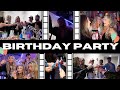 I THREW A BIRTHDAY PARTY