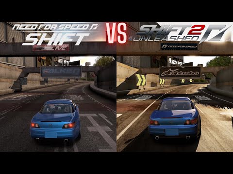 NEED FOR SPEED BATTLE | ★ Shift VS Shift 2: Unleashed ★ | Direct Comparison | RTX 3070 | 4K