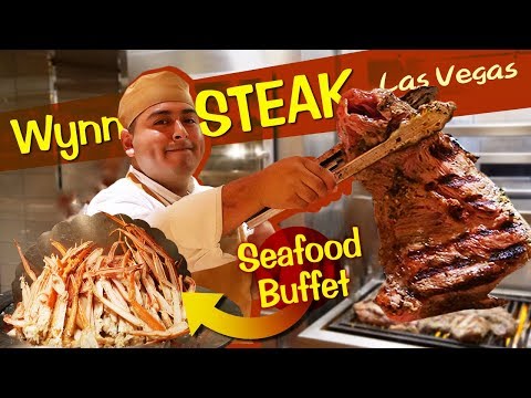 Wynn STEAK & SEAFOOD BUFFET Review in Las Vegas