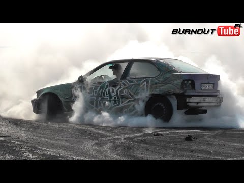 Eliminacje pokazu mocy "STERYD" BMW E36 325 - XXIII Ogólnopolski Zlot BMW Toruń 2021