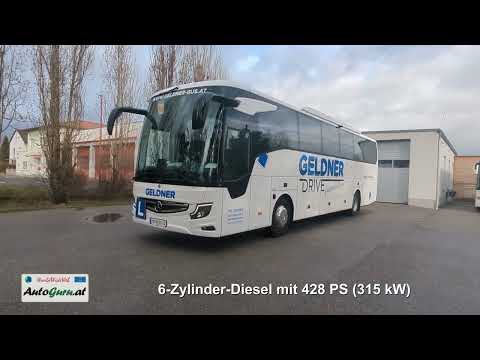 Erste Ausfahrt mit dem neuen Mercedes Tourismo Fahrschulbus