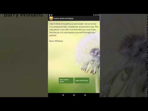 Positive Quotes and Sayings Video