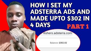 #adsterra  ads setup || adsterra high cpm tricks || adsterra || best adsense alternative