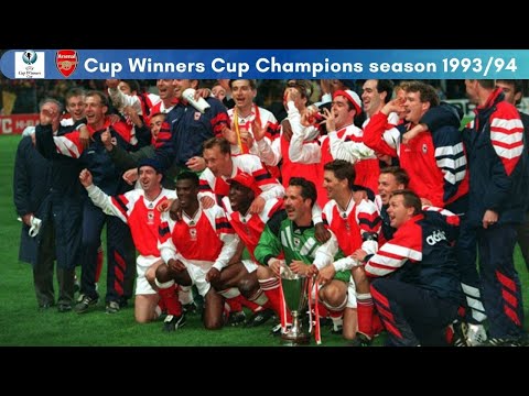 Arsenal road to the Cup Winners Cup title: 1993/94