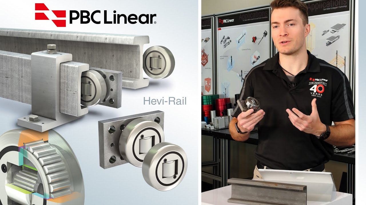 Hevi-Rail Linear Guides from PBC Linear