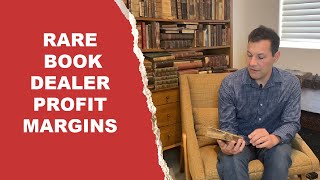 RARE BOOK PROFIT MARGINS - 3 EXAMPLES