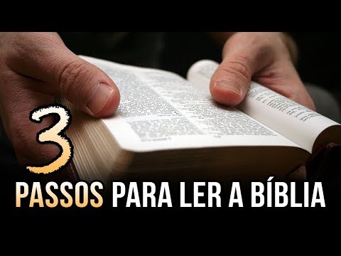 COMO LER A BÍBLIA EM 3 PASSOS SIMPLES - Pastor Antonio Junior