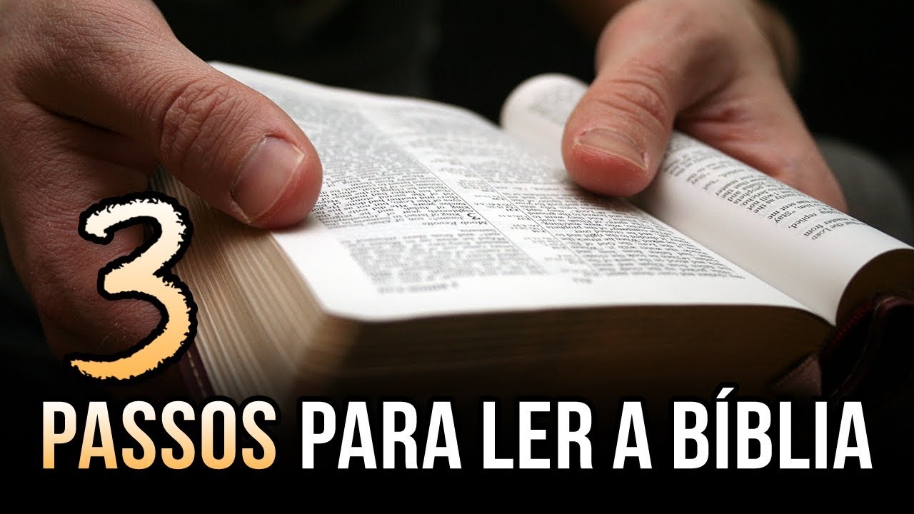 COMO LER A BÍBLIA EM 3 PASSOS SIMPLES - Pastor Antonio Junior