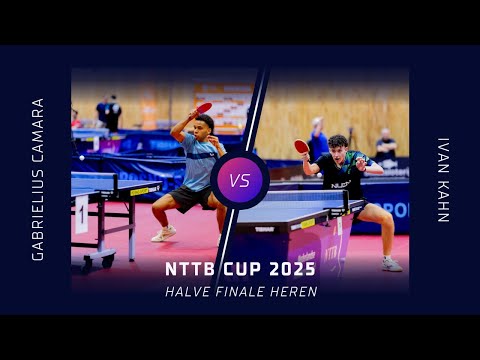 NTTB Cup 2025 - halve finale: Gabrielius Camara - Ivan Kahn