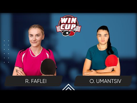 07:00 Romaniia Faflei - Olha Umantsiv West 1 WIN CUP 29.12.2023 | TABLE TENNIS WINCUP