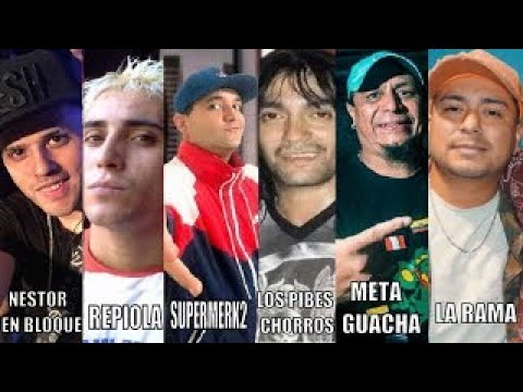 REPIOLA Cumbia Villera Argentina Damas Gratis Los Pibes Chorros Nestor en Bloque Ke Personajes etc