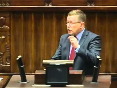 Kuźmiuk o wyrównaniu dopłat unijnych dla rolników, Sejm 12.04.2012.mp4