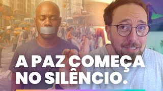 Troquei a pressa por silêncio