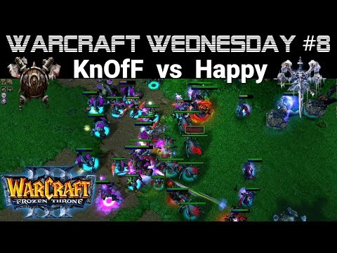 WC3 Happy (UD) vs KnOfF (OR)