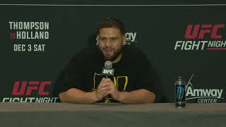 Tai Tuivasa: 'I am Not Scared of Fighting, That's for Sure' | UFC Orlando