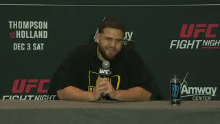 Tai Tuivasa: 'I am Not Scared of Fighting, That's for Sure' | UFC Orlando