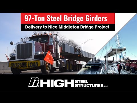 Steel Delivery  for Nice Middleton Bridge