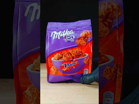 😈 Milka Daim Milkshake ASMR #shorts