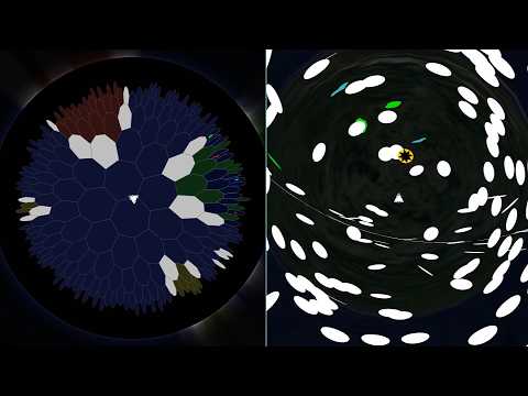 Non-Euclidean Game + Relativity = ?