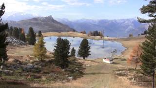 preview picture of video 'Gondola-téléphérique Nendaz -Tracouet -Valais -Switzerland- 20 october 2012'
