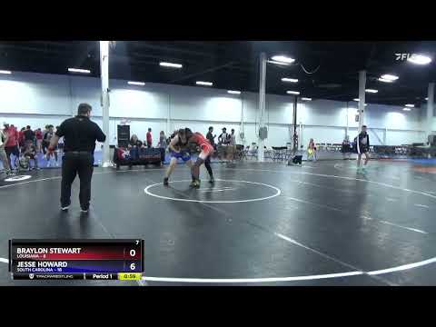 187 Lbs Round 2 (6 Team) - Braylon Stewart, Louisiana Vs Jesse Howard, South Carolina Cea9